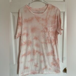 SUPER SOFT old navy pink tie dye shirt-size medium barely worn